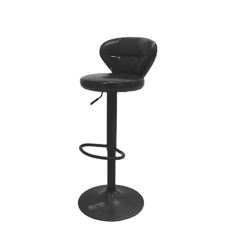  Комфортные барные стулья Nordic high Leather PU Swivel современные для стойки барный