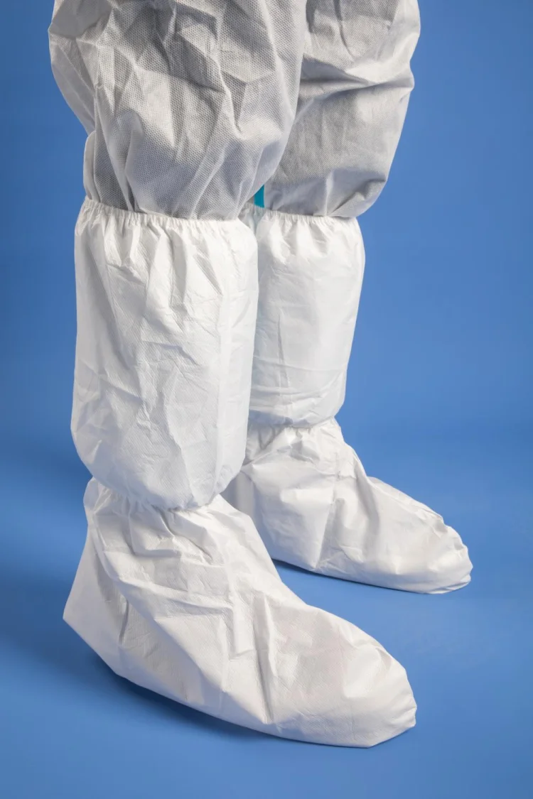 Tuoren  disposable shoe covers medical ppe medical shoe coverall pp pe