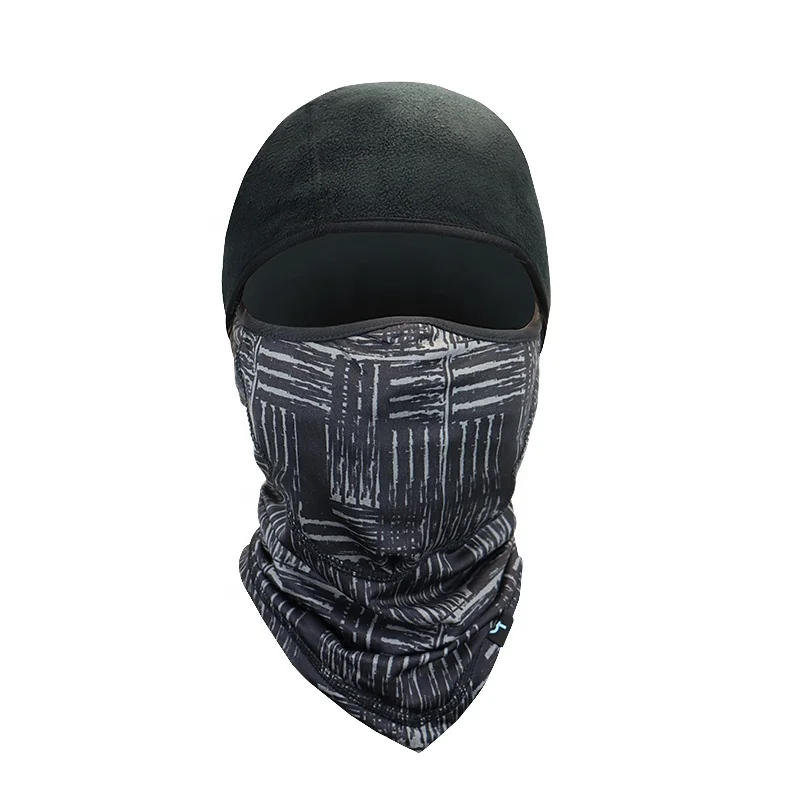 Warm Winter custom Balaclava Ski Mask Fleece Windproof Skimask Full Face Mask Hat Hoodie Sports Cap for Skiing Riding Motorcycle