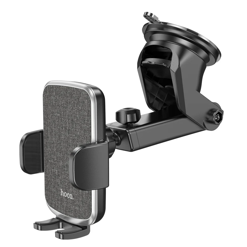 HOCO CA95 Hot Push-type Telescopic Suction cup Car Phone Holder 360 Degree rotatable and retractable long arms Car Mount