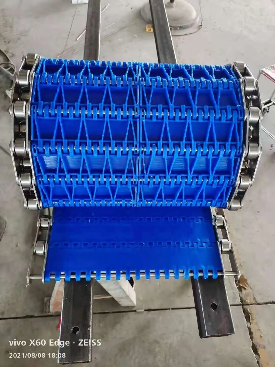 
Plastic Modular Belt With Cleats For Fruits Modular Belt Conveyor 