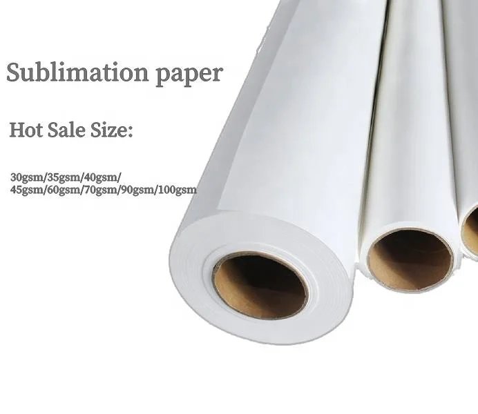 New Arrival 30gsm Sublimation Transfer Paper For Digital Printing