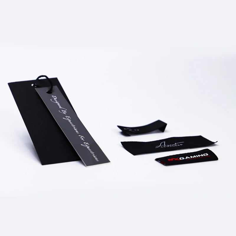 Luxury Custom Logo Clothing Hang Tag Garment Clothes T Shirt Shoe Paper Labels Hang Tags