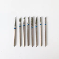 High Quality Rotary Burr Files Sharp Nail Polishing Art Manicure Pedicure clean cuticle diamond nail drill bits