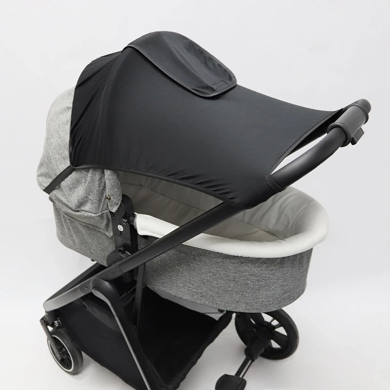 2024  New Design Baby Stroller Pram Accessories  UV-Proof Waterproof Canopy Sunshade Cover With Window