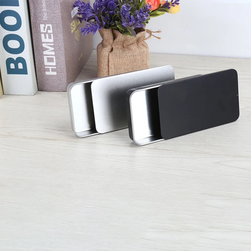 size:110x65x16mm big sliding gift tin box  promotional hardware metal case  for bearing packing