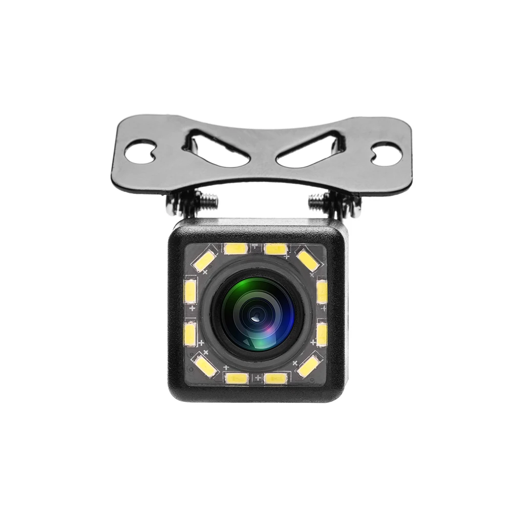 Universal Waterproof Car Night Version Rear View Camera 12 LED lights car reverse camera with cable