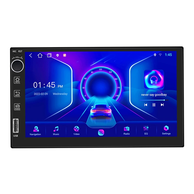 7inch Universal Touch Screen Android Autoradio Car Radio GPS Navigation Multimedia Player 2 Din Car Audio Stereo