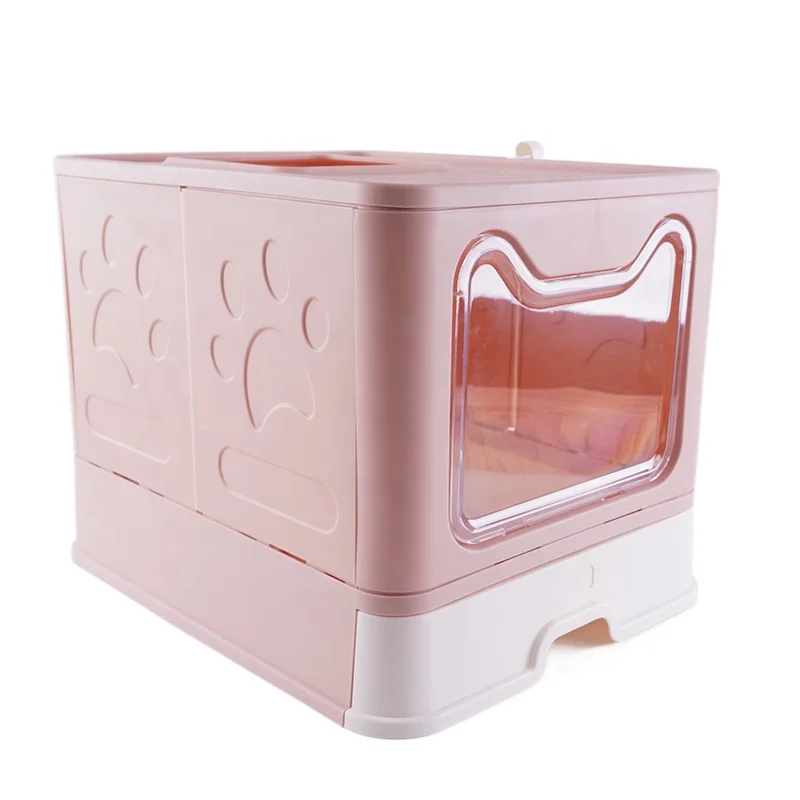 Wholesale Cat Clean Up Products Large Pet Cat Litter Pan Kitty Cat Toilet Box