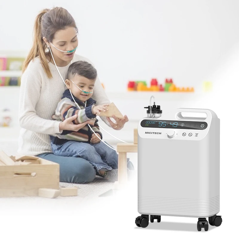 MICiTECH oxygene gas concentrator 5l compressor for oxygen concentrator portable  oxygen-concentrator