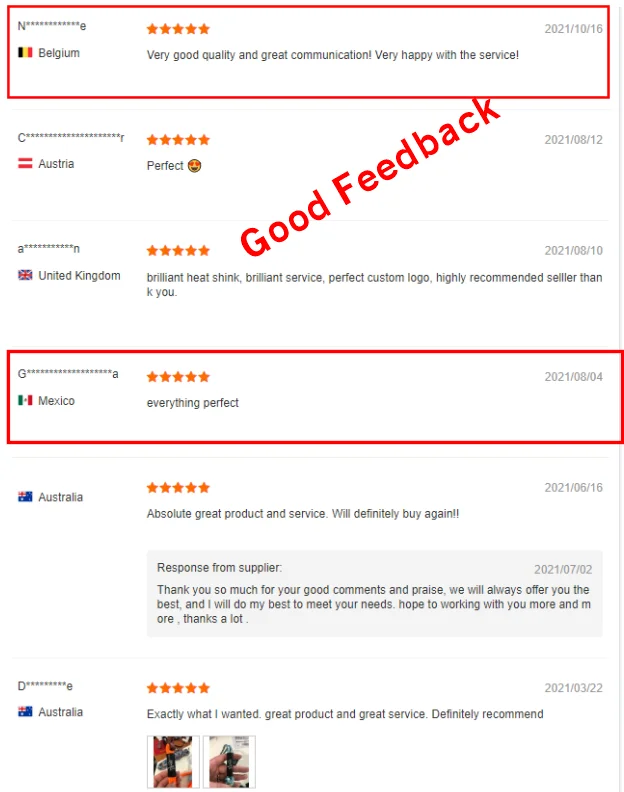 good feedback