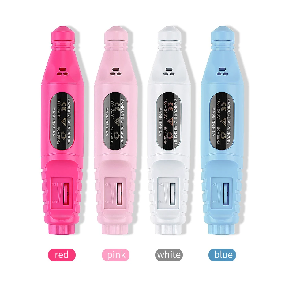  Personal Care Nail Suppliers Electric Drill File Machine Manicure Pen 6 Bits Equipment And