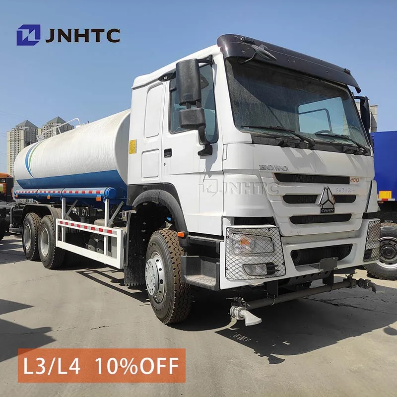Heavy Duty Water Tanker Truck 6x4 15000 20000 25000 Liters Sinotruck Howo Sprinkler Bowser Tank for Sale