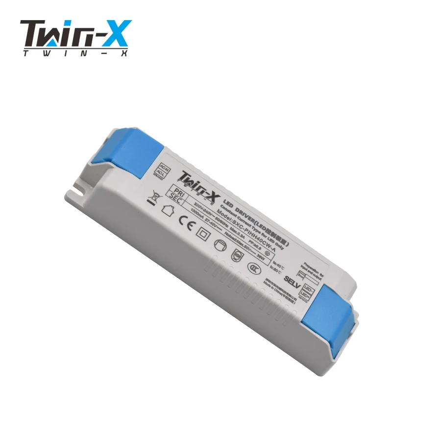 Manufacturers over CE CCC flicker-free 25W30W40W external panel light constant current led driver for led panel lights