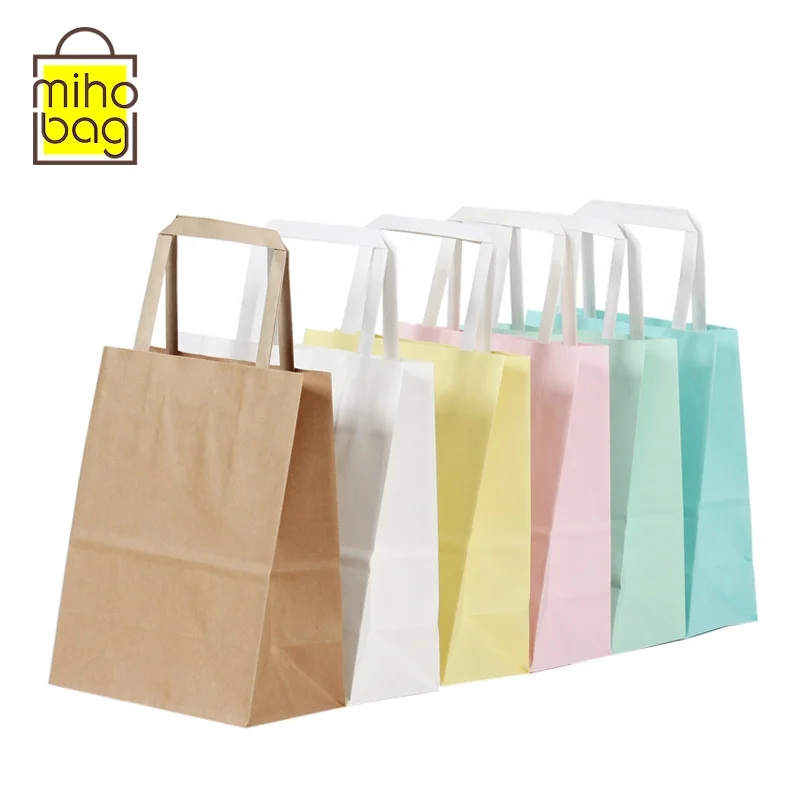 custom printed luxury packaging gift paper bag with logo