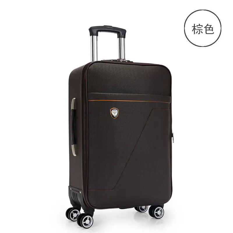 Hard shell PU luggage travel set luxury travel equipments  essentials travel bags business bags & case Business leather  Luggage