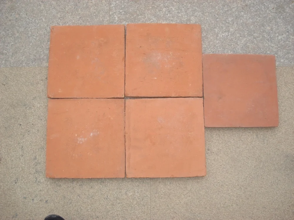 
Hand Made Orange Terracotta Floor Tile 