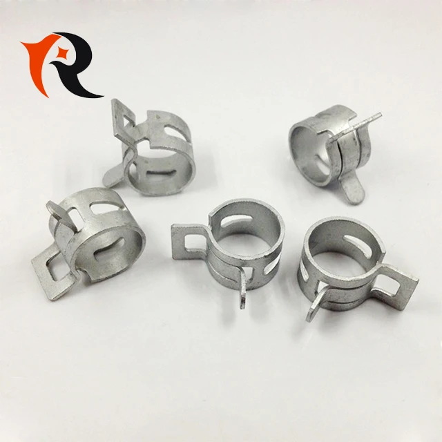 Zinc Plated Mini Spring Type Hose Cilp Action Fue Spring Hose Clamp