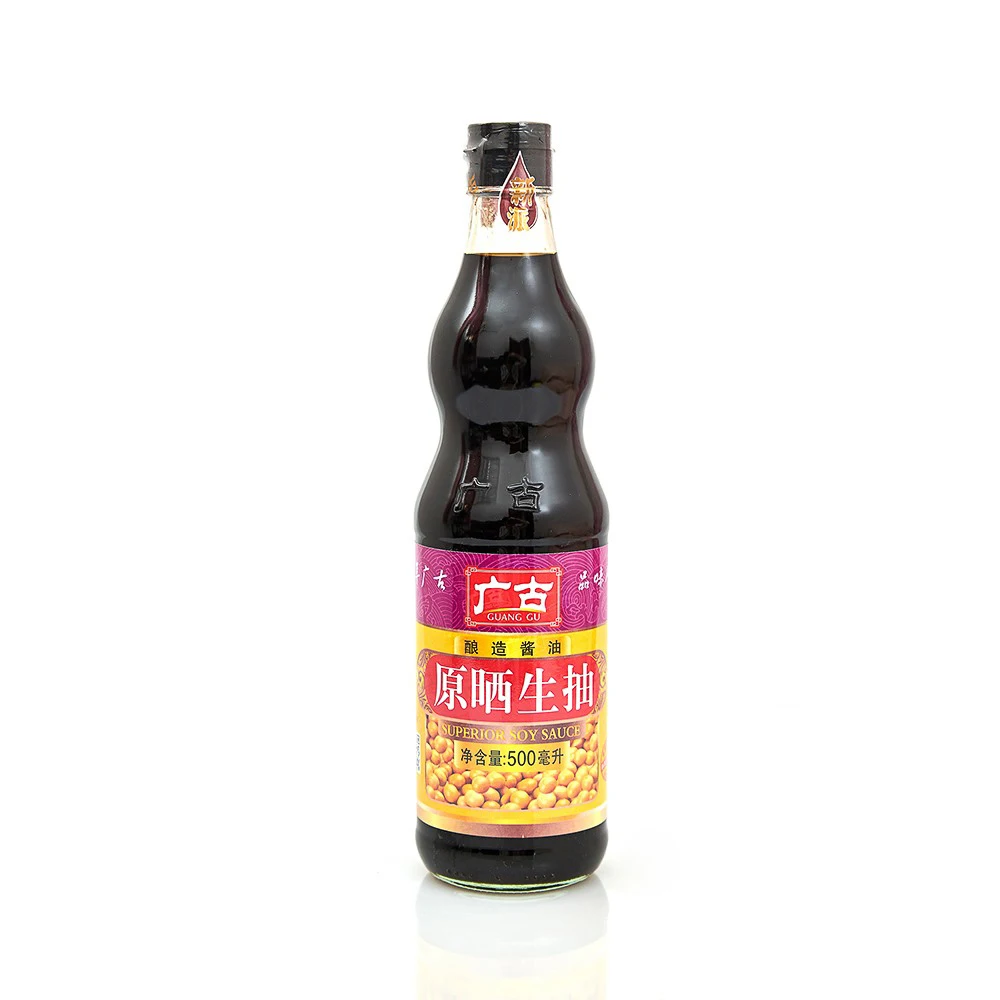 Low-Sodium Light Soy Sauce 500ml Natural Fermentation Soja Sauce