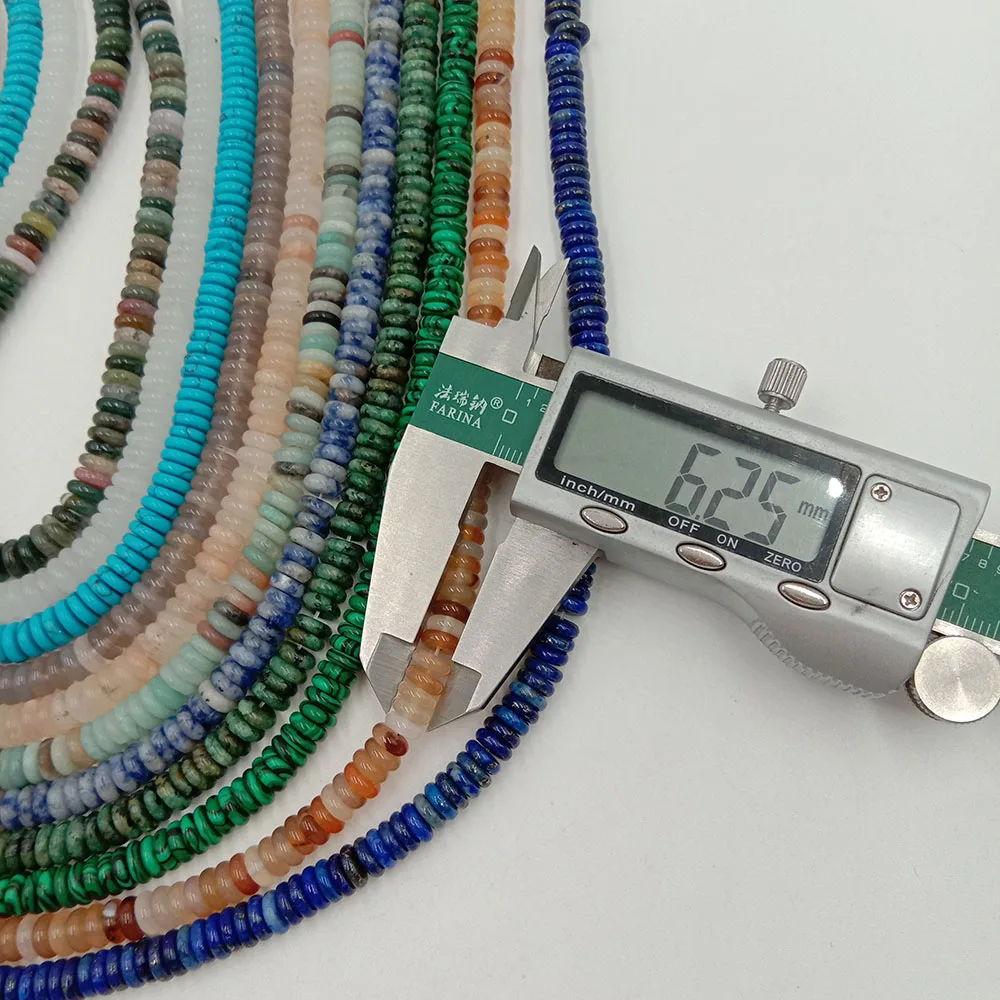 39 cm ,2x6 mm septum beads Agate Natural Gemstone, Precious Stones, Calibrated size gemstones