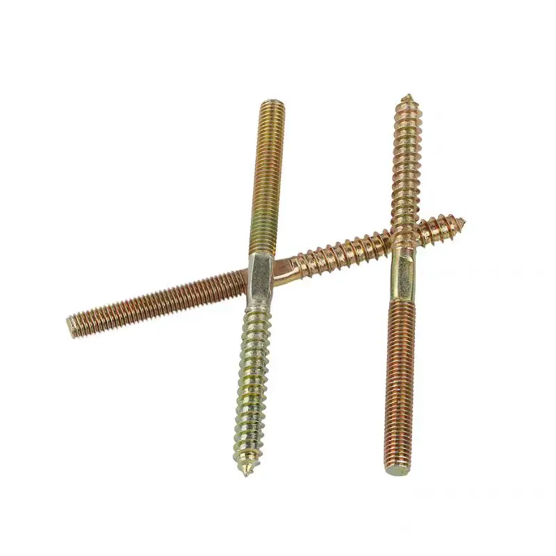 Double-Head Teeth Self-Attacking Screws for Furniture Sofa Stairs-M4M5M6M8M10 Sizes Available