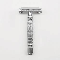 Retro style Metal Shaving razor Butterfly open head classical Double Edge Safety Razor