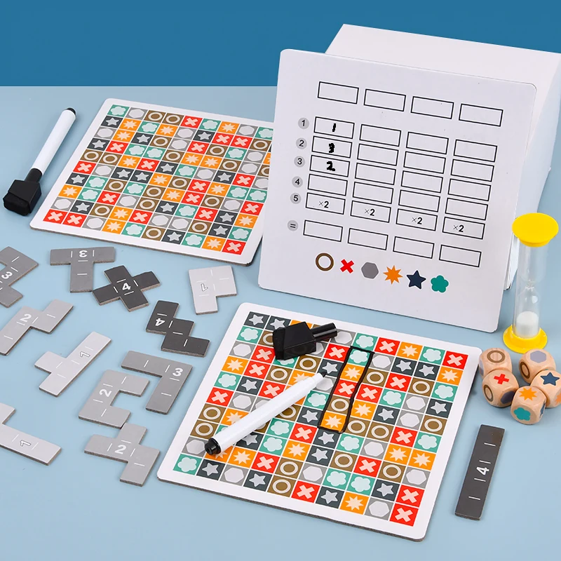 Early Preschool Cognition Toy Parent-Child Table Game Children Logical Thinking Table Games