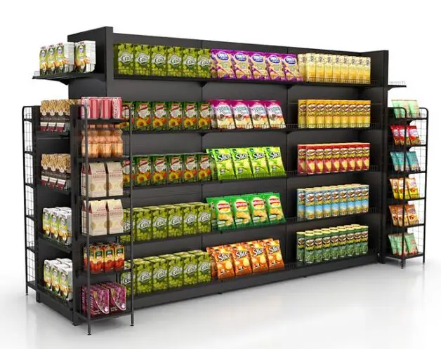 display electrical equipment economic custom logo convenience supermarket shelf display rack