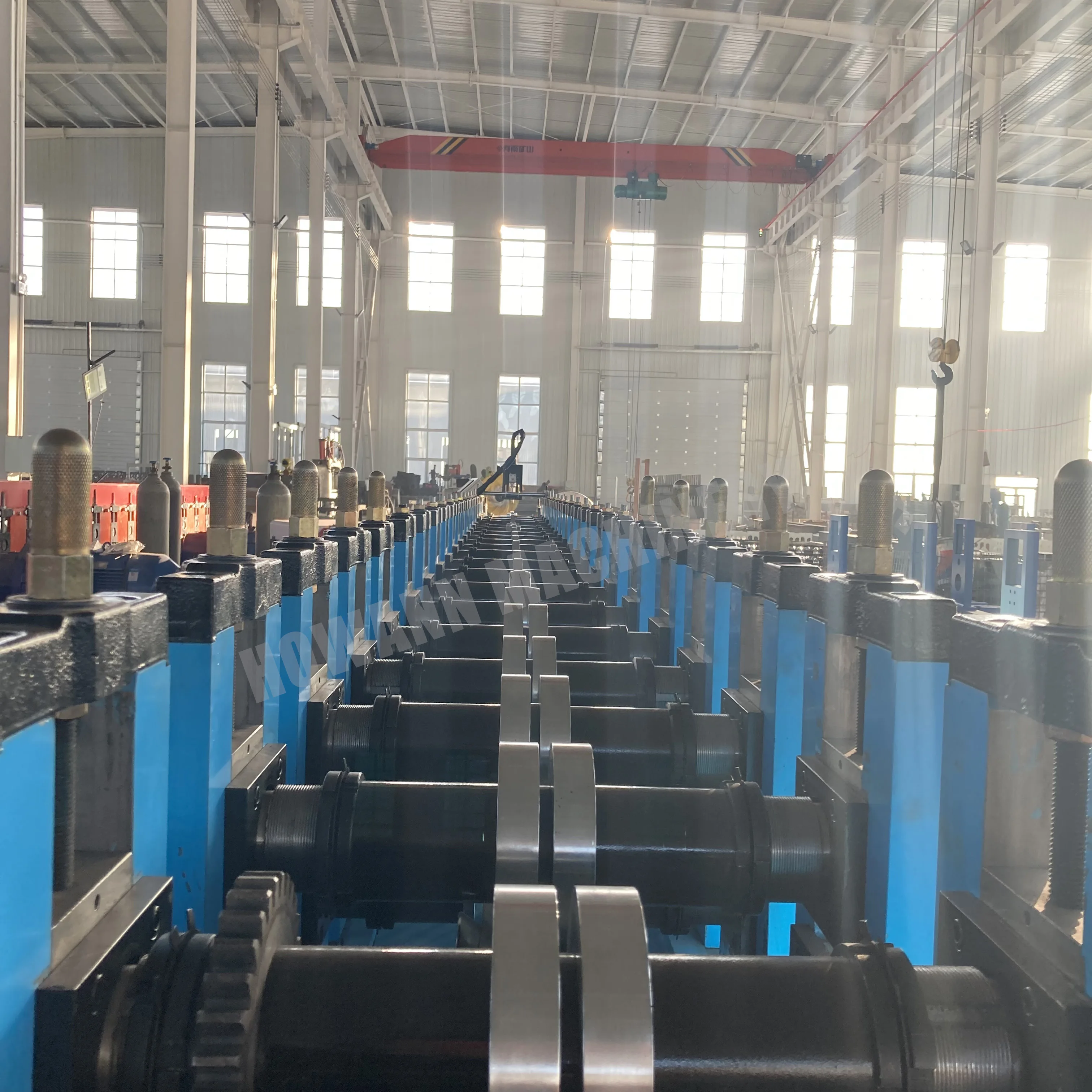 Howann High Efficiency ERW HF Welded Tube Mill Carbon Steel Pipe Making Machine Manufacture