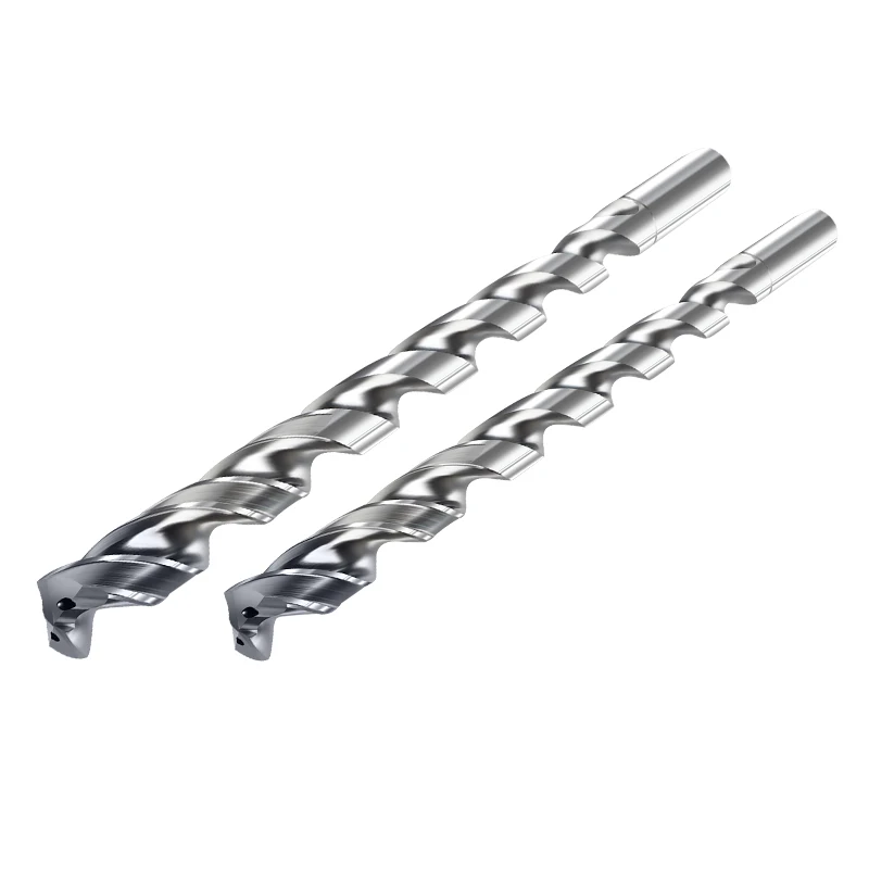 Customization Tungsten Carbide  16D  Internal Cooling Twist Drill Bits For Carbon Steel Cast Iron