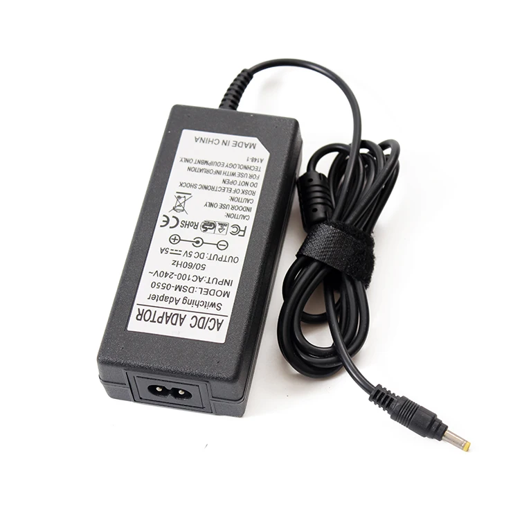 Manufacturer universal 25w 5v 5a power adapter