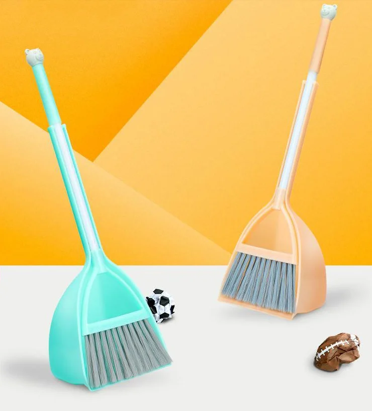Children Cleaning Set Kids Broom and Dustpan Set