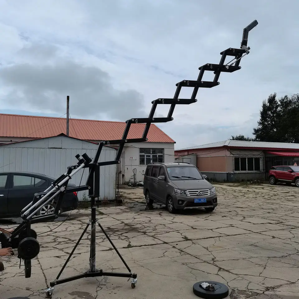 Wholesale new style 5.5m telescopic camera jib crane lift for sale