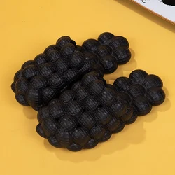 2021 summer men slippers beach bubble fashion bathroom step on the stool feeling sandals for women Funta