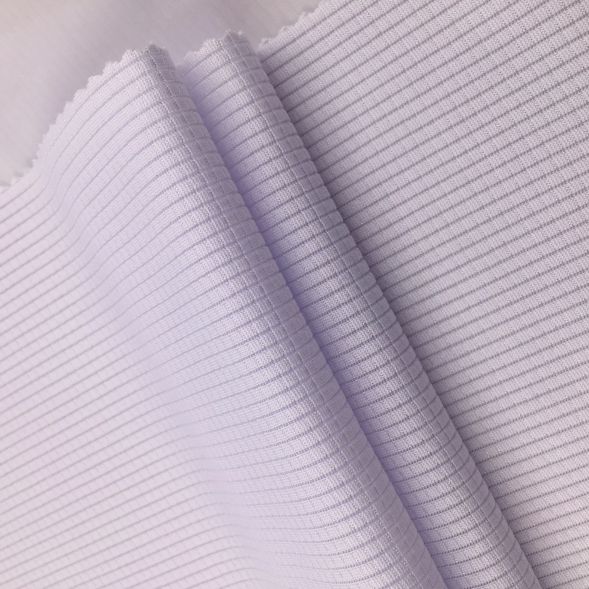 No 5739 100% Polyester Wholesale textile fabrics Wave Pattern Air Mesh Fabric for Sport Shoe