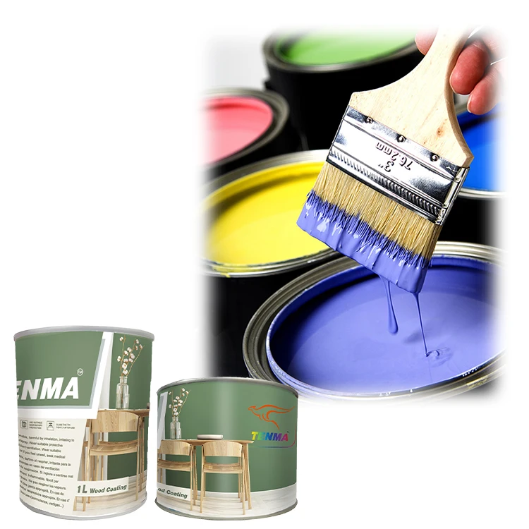 
Indoor Fireproof Food Grade Pu Wood Paint Factory 