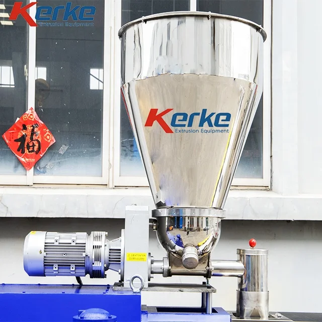 KTE-65 пластиковый двухшнековый экструдер Kerke для пластиковых гранул