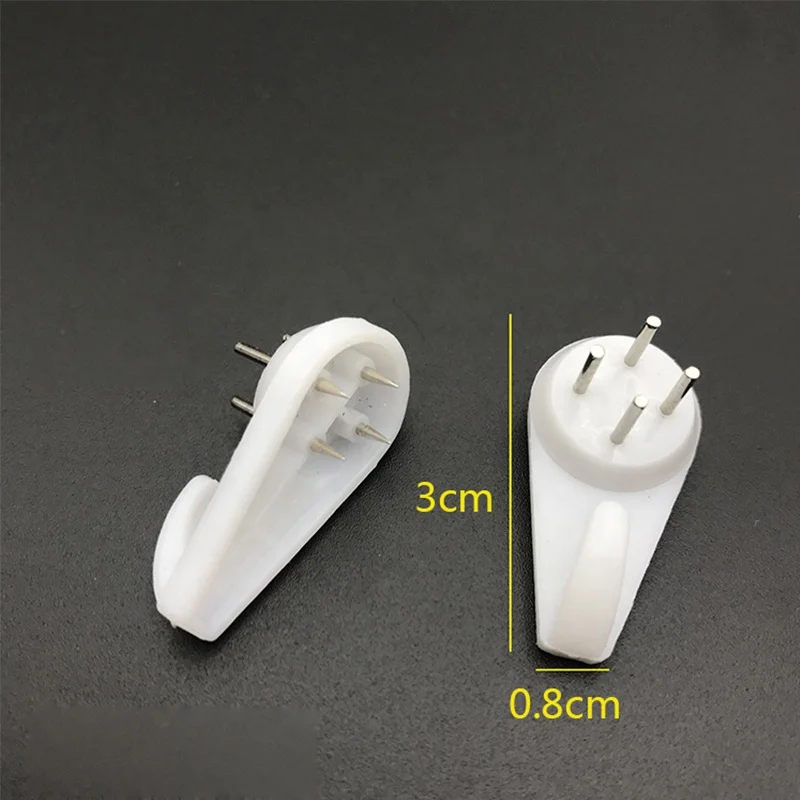wholesale Nail Screws Wall Hooks No Trace Picture Hangers for Hard wall Drywall Frame Hanger