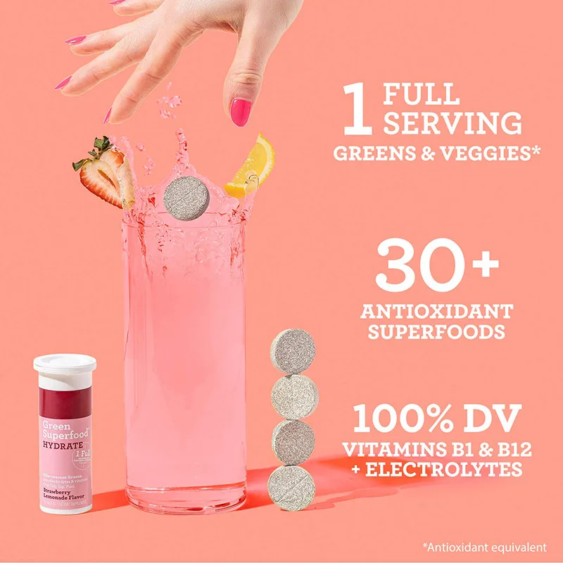 Factory OEM/ODM Variety Of Flavors Multiple Functions Vitamin Effervescent Tablets For Kids And Aldults