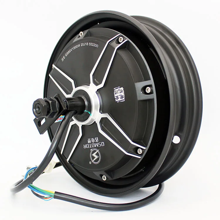  Колесном 10 дюймов 2000W60V72V96V безщеточный мотор для центрального движения электрического скутера/мотоцикла из устройство дискового