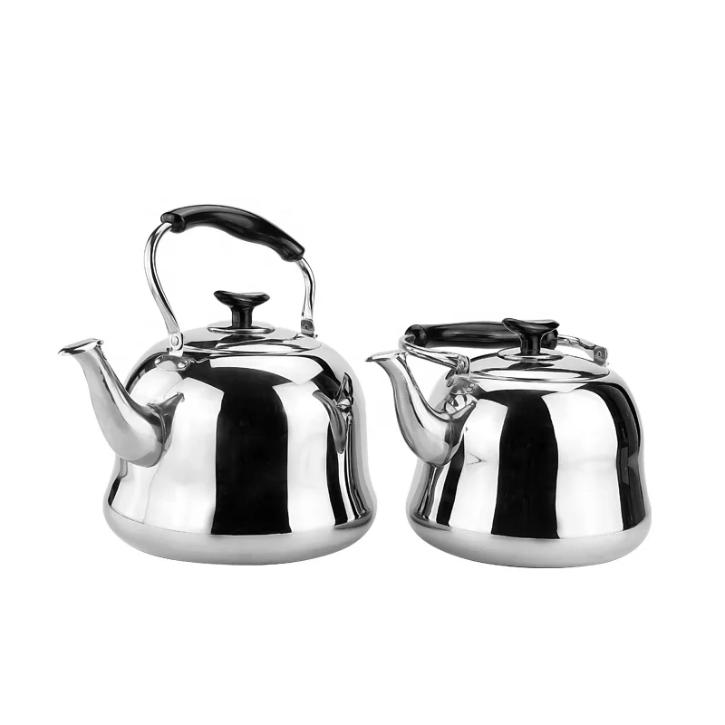 Tea Water 3 Pieces Set Coffee Brew Outdoor Kettles Thermo High Quality Whistle Cooker Whistling Kettle Stainless Steel