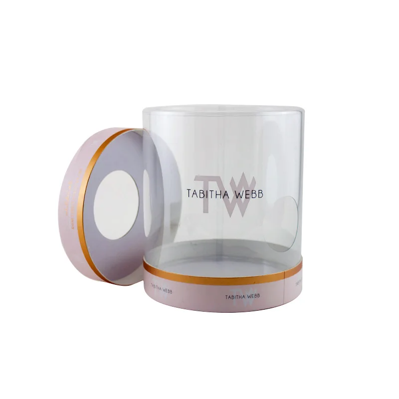 Cosmetic Kraft Paper Box With Transparent Window