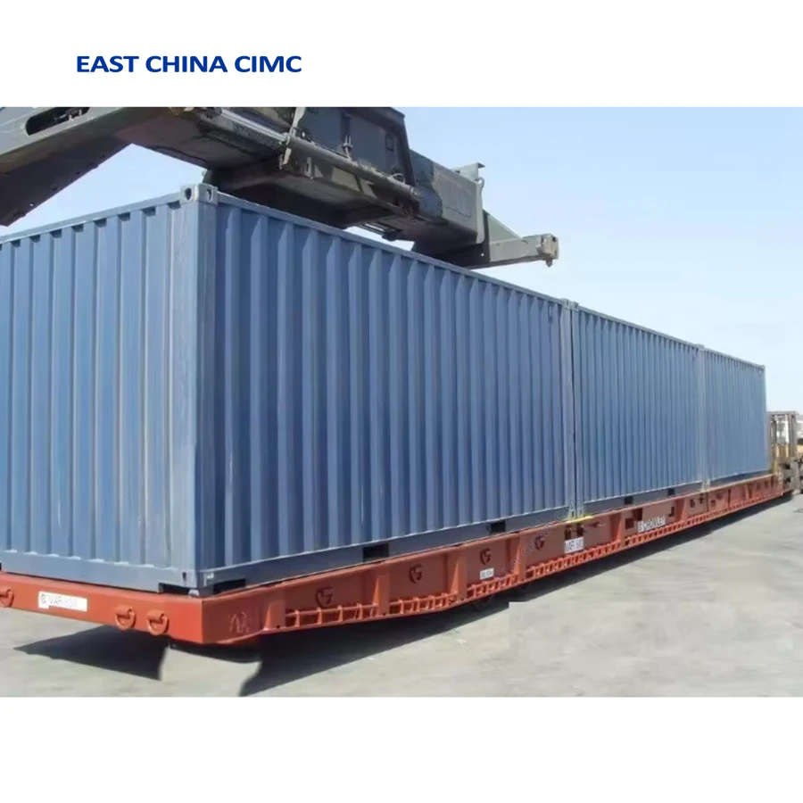 20FT 40FT 20-80Tons MAFI Truck Trailer With Wooden Floor For Hot Sale