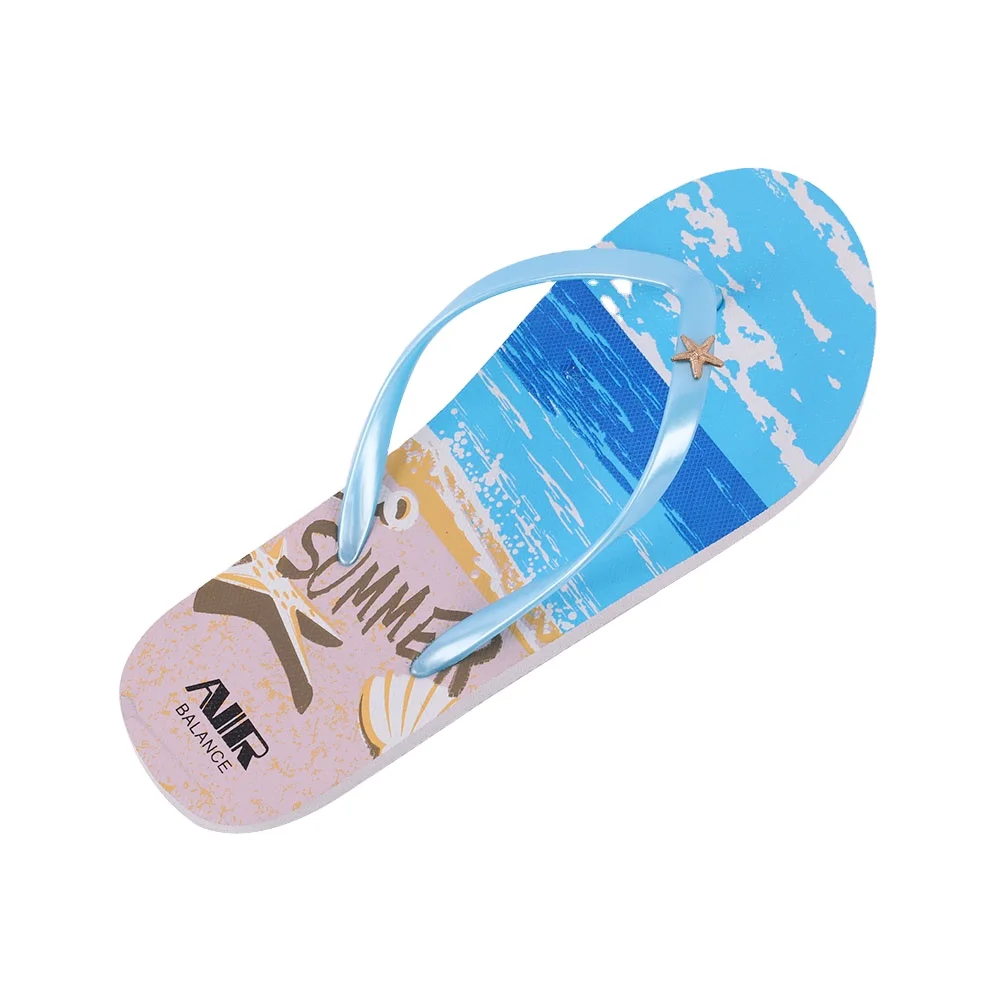 2024 Women Summer Coconut Palm Print Beach Slides For Ladies Custom Casual Slippers EVA Sandals Women Flip Flops Hot Sale