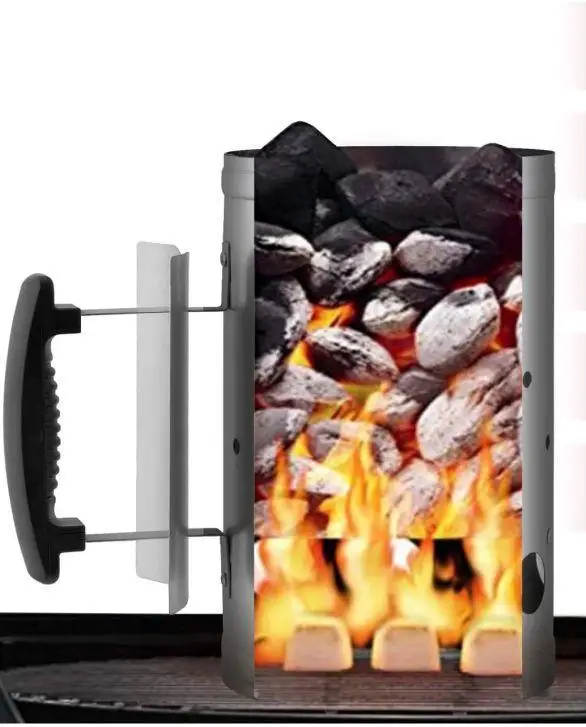 Конкурентоспособная цена высокая емкость угольный дымовой стартер для барбекю