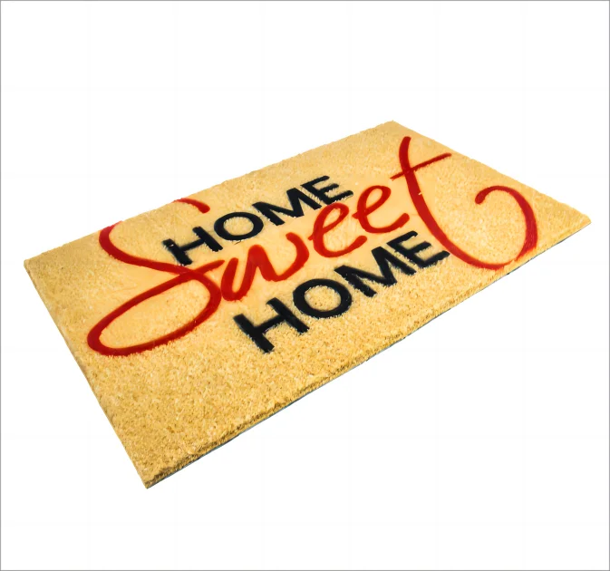 Imitations Coconut Entrance Outdoor Indoor Eco Antislip Plain Coir Welcome Door mat