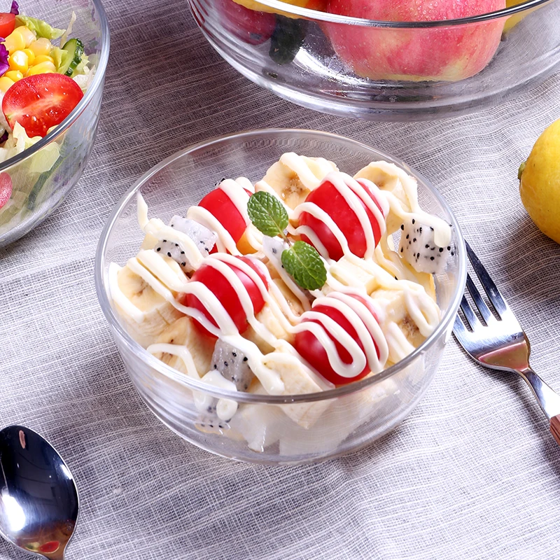 Terrarium glass  restaurant transparent salad salad terrarium glass bowl craft