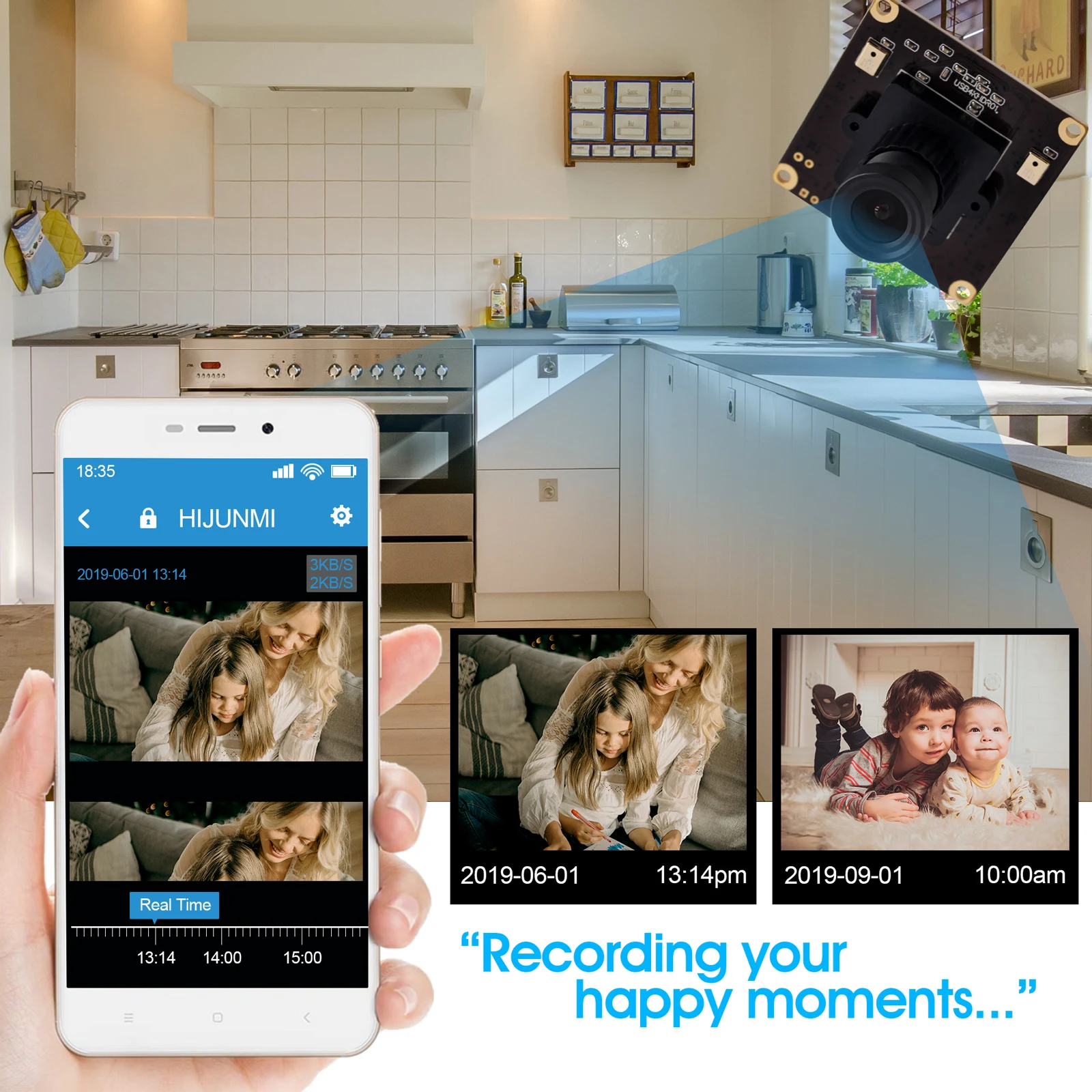 ELP 4K 30fps Camera Sony Sensor High Resolution Video Webcam CCTV Security Mini Board USB Camera Module For Windows Linux Mac