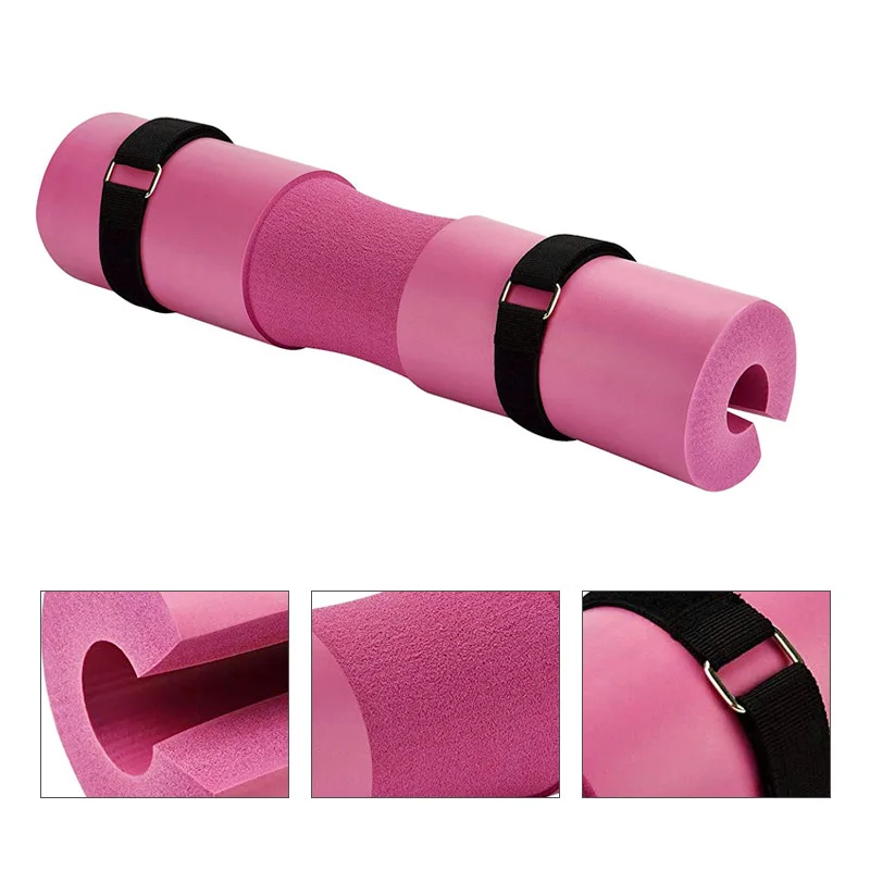 Barbell Weightlifting Shoulder Pads Squat Fitness Foam Shoulder Pads Neck Guards Thicken Lengthen Sponge Barbell Cover Pad