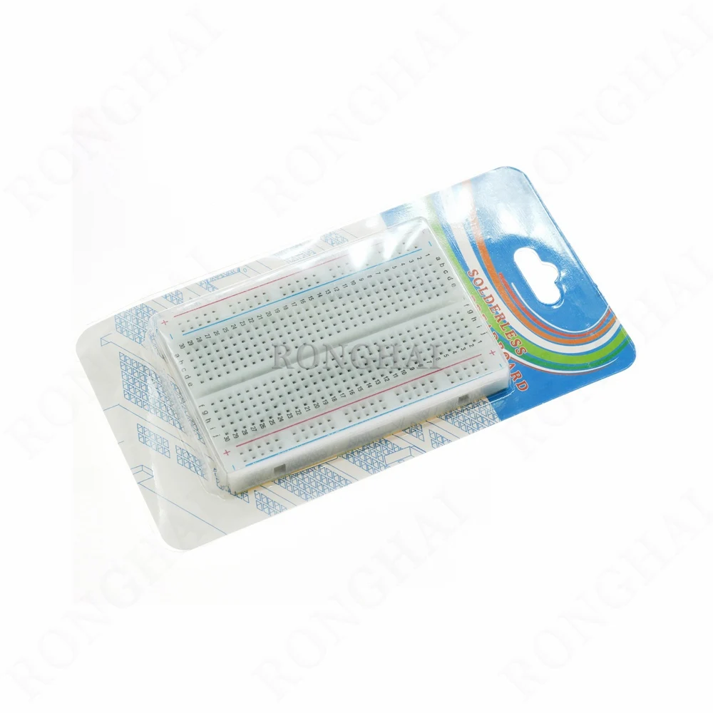 400 Tie Holes Points Solderless PCB Breadboard Mini Universal Test Protoboard DIY Bread Board for Bus Test Circuit Board